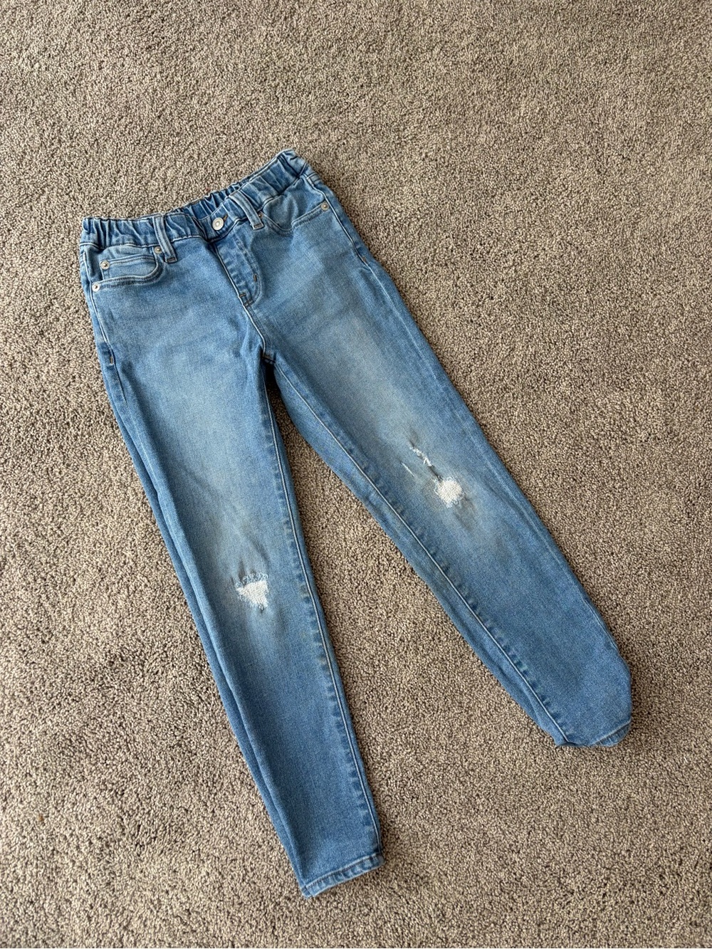 Uniqlo Light Blue Distressed Jeans